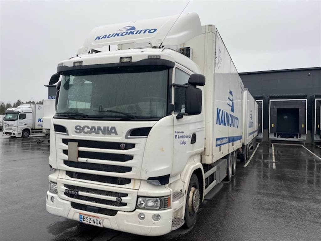 Scania R520 - بصندوق مغلق شاحنة: صور 1 Scania R520 - بصندوق مغلق شاحنة: صور 1