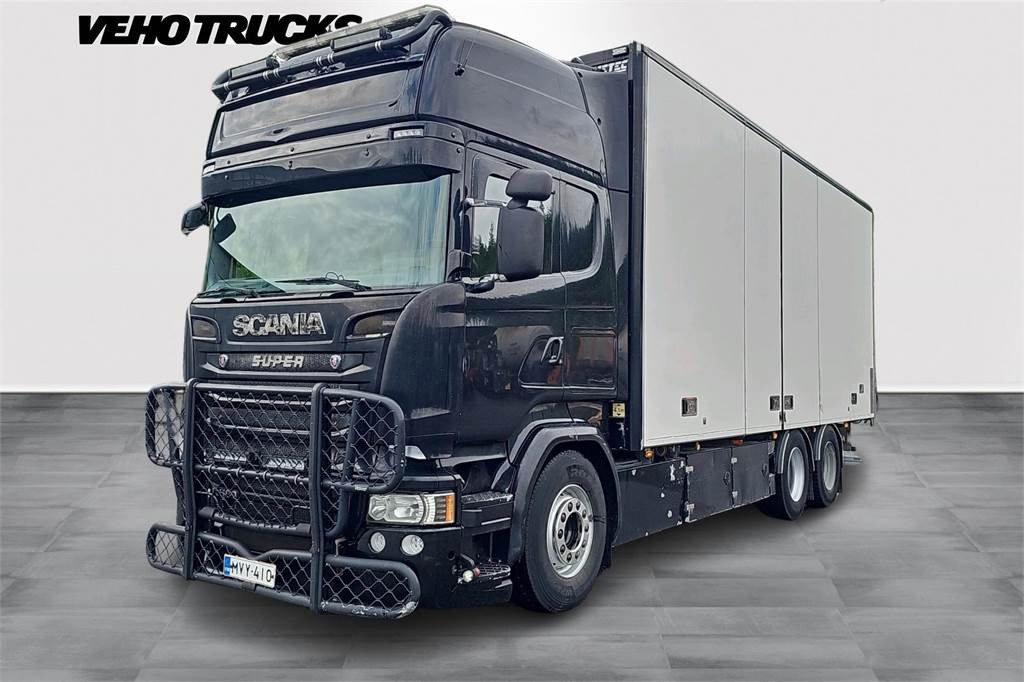 Scania R580 - بصندوق مغلق شاحنة: صور 1 Scania R580 - بصندوق مغلق شاحنة: صور 1
