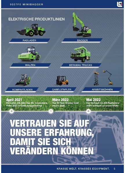 LIUGONG 9027 FE vollelektrisch, 2.680 kg - حفارة مصغرة: صور 5 LIUGONG 9027 FE vollelektrisch, 2.680 kg - حفارة مصغرة: صور 5