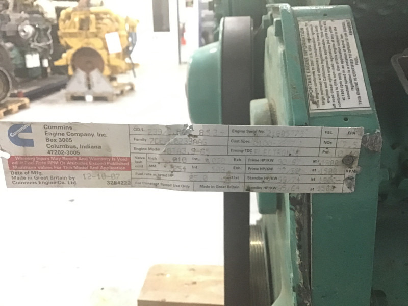 آلات البناء Cummins 4BT3.9 CPL 8534 USED: صور 6