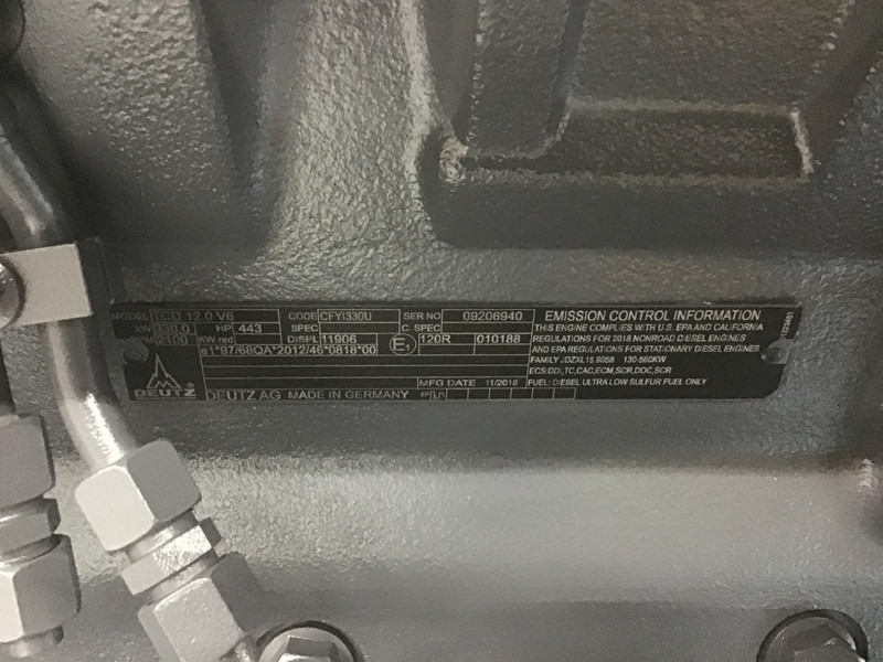 Deutz TCD12.0 V6 NEW - آلات البناء: صور 5 Deutz TCD12.0 V6 NEW - آلات البناء: صور 5