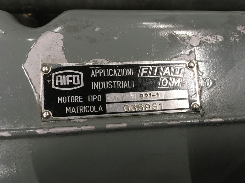 مجموعة المولدات Fiat 821-I GENERATOR 110KVA USED: صور 7