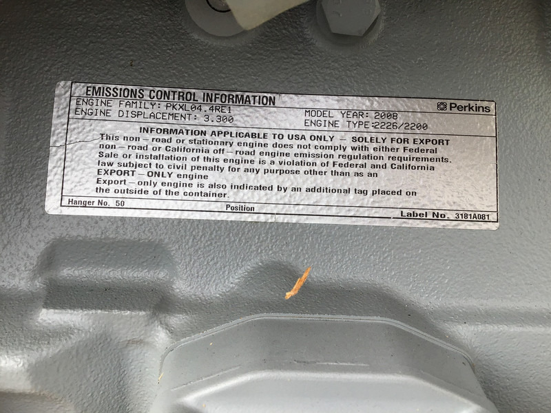 Perkins PKXL04.4RE1 NEW - آلات البناء: صور 1 Perkins PKXL04.4RE1 NEW - آلات البناء: صور 1