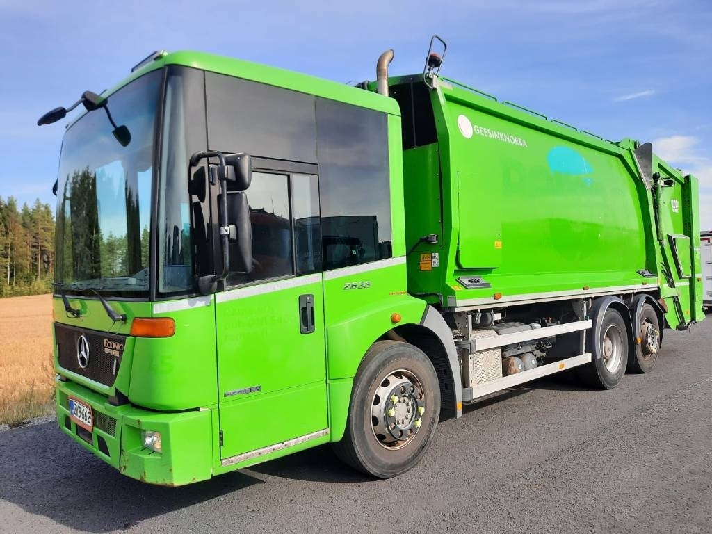 Mercedes-Benz Econic 2633 - شاحنة القمامة: صور 1 Mercedes-Benz Econic 2633 - شاحنة القمامة: صور 1