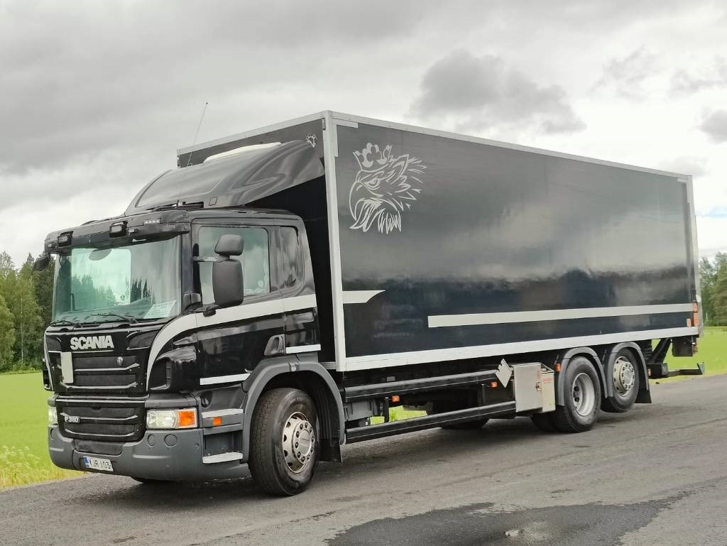 Scania P 360 - بصندوق مغلق شاحنة: صور 1 Scania P 360 - بصندوق مغلق شاحنة: صور 1