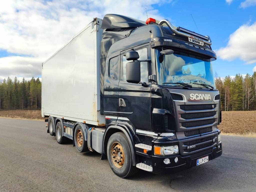 Scania R 500 8x2 4700 - بصندوق مغلق شاحنة: صور 2 Scania R 500 8x2 4700 - بصندوق مغلق شاحنة: صور 2