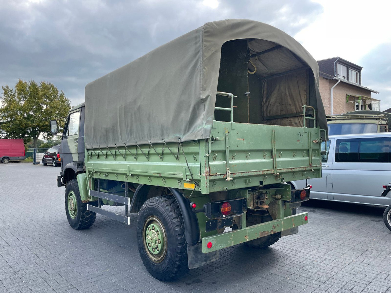 MAN 8.136 4X4 - الشاحنات الصغيرة ستائر: صور 5 MAN 8.136 4X4 - الشاحنات الصغيرة ستائر: صور 5