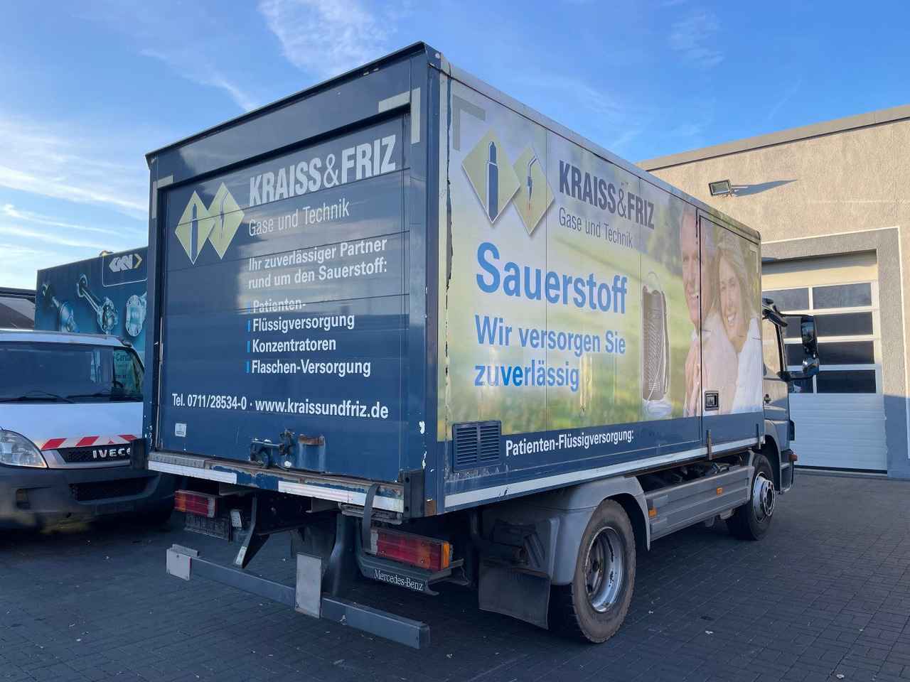 Mercedes-Benz Atego 2 6-Zyl. 4x2 1224 Klima, Radstand: 3.56m. - بصندوق مغلق شاحنة: صور 4 Mercedes-Benz Atego 2 6-Zyl. 4x2 1224 Klima, Radstand: 3.56m. - بصندوق مغلق شاحنة: صور 4