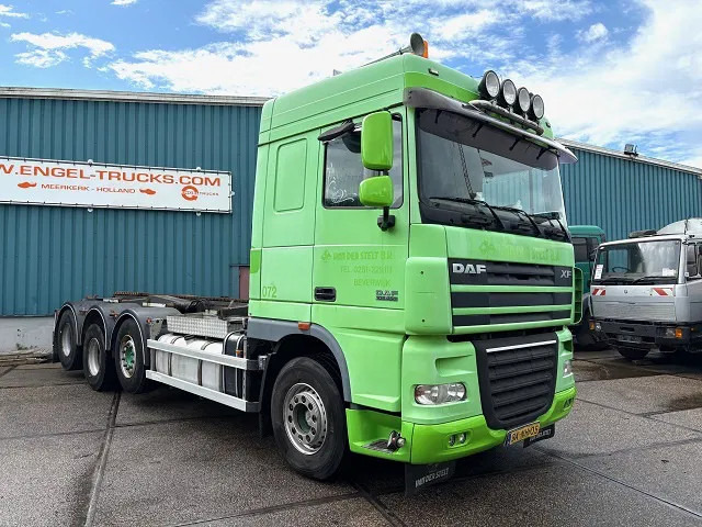 DAF XF 105.460 8x2 CHASSIS WITH MULTILIFT SYSTEM (ZF16 MANUAL GEARBOX / MX-BRAKE / 9.000 KG. FRONT-AXLE / LIFT-AXLES / FRIDGE / ETC. - شاحنات الحاويات/ جسم علوي قابل للتغيير شاحنة: صور 2 DAF XF 105.460 8x2 CHASSIS WITH MULTILIFT SYSTEM (ZF16 MANUAL GEARBOX / MX-BRAKE / 9.000 KG. FRONT-AXLE / LIFT-AXLES / FRIDGE / ETC. - شاحنات الحاويات/ جسم علوي قابل للتغيير شاحنة: صور 2