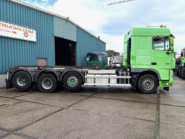 DAF XF 105.460 8x2 CHASSIS WITH MULTILIFT SYSTEM (ZF16 MANUAL GEARBOX / MX-BRAKE / 9.000 KG. FRONT-AXLE / LIFT-AXLES / FRIDGE / ETC. - شاحنات الحاويات/ جسم علوي قابل للتغيير شاحنة: صور 4 DAF XF 105.460 8x2 CHASSIS WITH MULTILIFT SYSTEM (ZF16 MANUAL GEARBOX / MX-BRAKE / 9.000 KG. FRONT-AXLE / LIFT-AXLES / FRIDGE / ETC. - شاحنات الحاويات/ جسم علوي قابل للتغيير شاحنة: صور 4