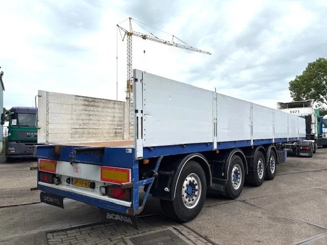 Kwb KWB P-504-STI-H 4-AXLE FLATBED TRAILER (SAF AXLES / 2x STEERING AXLE / 2x LIFT-AXLE / ALUMINIUM SIDE BORDS /ABS-EBS) - نصف مقطورة مسطحة: صور 3 Kwb KWB P-504-STI-H 4-AXLE FLATBED TRAILER (SAF AXLES / 2x STEERING AXLE / 2x LIFT-AXLE / ALUMINIUM SIDE BORDS /ABS-EBS) - نصف مقطورة مسطحة: صور 3