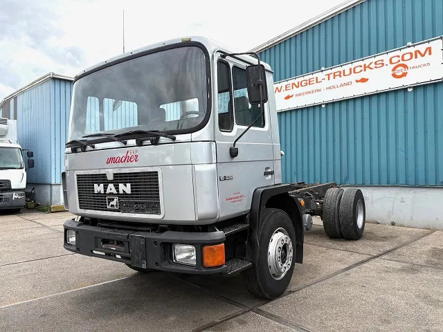 MAN 18 18.232 4x2 FULL STEEL CHASSIS (MANUAL GEARBOX / FULL STEEL SUSPENSION / REDUCTION AXLE) - الشاسيه شاحنة: صور 1 MAN 18 18.232 4x2 FULL STEEL CHASSIS (MANUAL GEARBOX / FULL STEEL SUSPENSION / REDUCTION AXLE) - الشاسيه شاحنة: صور 1