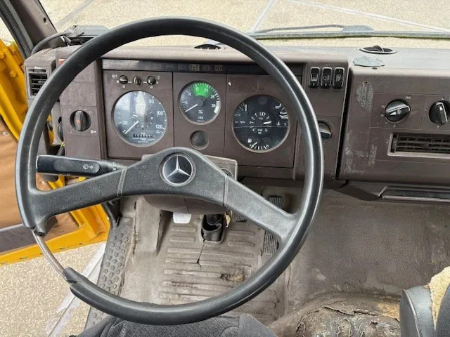 شاحنة نقل سيارات شاحنة Mercedes-Benz LK 817 AUTO TRANSPORTER (6-CILINDER / FULL STEEL SUSPENSION / MANUAL GEARBOX / WINCH / ETC.): صور 14