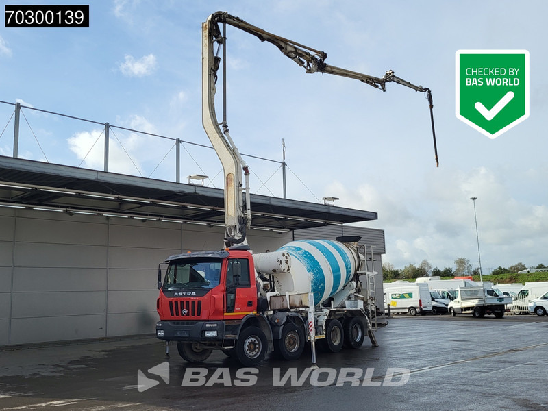 ASTRA HD8 84 45 8X4 31 meter Putzmeister TMP 31.89S PUMI + 7m3 mixer Euro 3 - مضخة خرسانة: صور 1 ASTRA HD8 84 45 8X4 31 meter Putzmeister TMP 31.89S PUMI + 7m3 mixer Euro 3 - مضخة خرسانة: صور 1