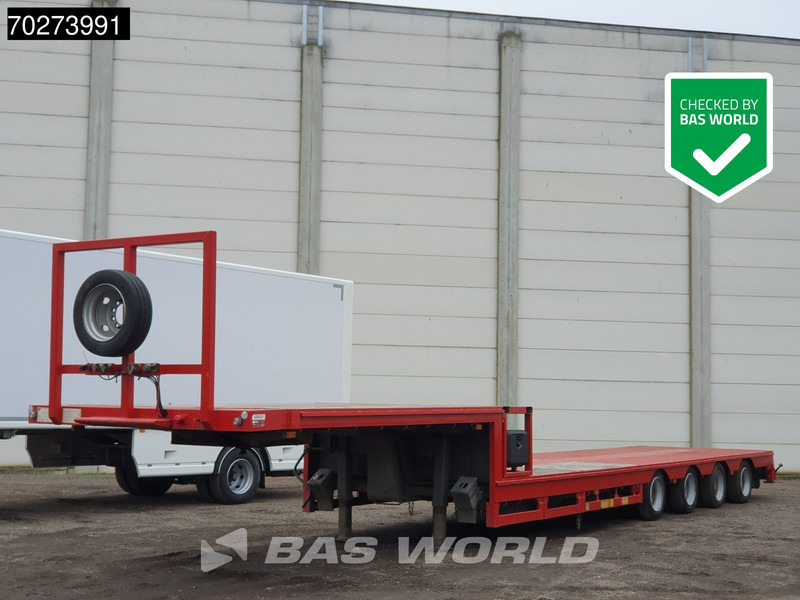 Broshuis Extendable 2xLift+ 2xLenkachse SAF - عربة مسطحة منخفضة نصف مقطورة: صور 1 Broshuis Extendable 2xLift+ 2xLenkachse SAF - عربة مسطحة منخفضة نصف مقطورة: صور 1