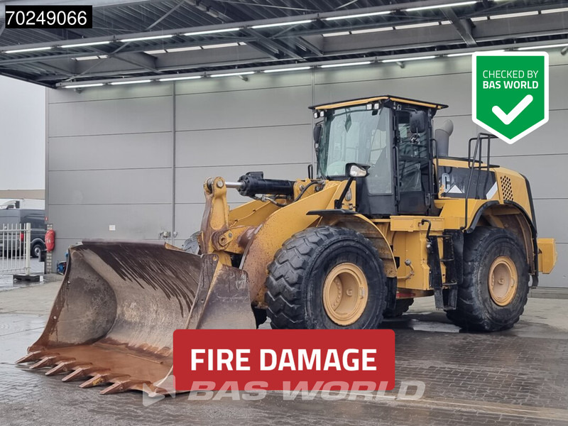 Cat 966 K FIRE DAMAGE - OPERABLE - اللودر بعجل: صور 1 Cat 966 K FIRE DAMAGE - OPERABLE - اللودر بعجل: صور 1