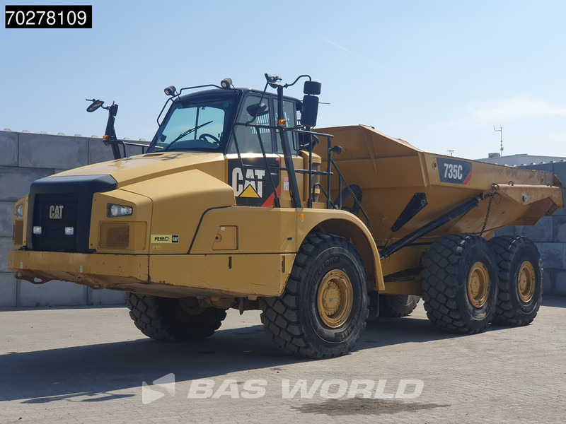 Caterpillar 735 C - شاحنة مفصلية: صور 2 Caterpillar 735 C - شاحنة مفصلية: صور 2