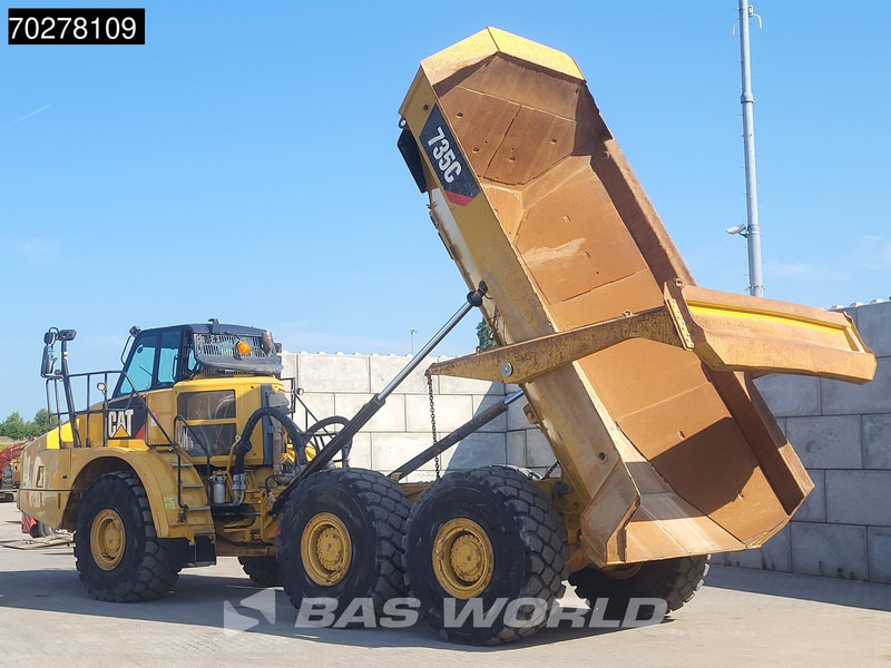 Caterpillar 735 C - شاحنة مفصلية: صور 3 Caterpillar 735 C - شاحنة مفصلية: صور 3