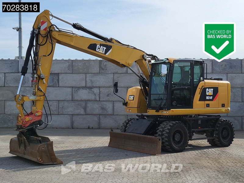 Caterpillar M314 F - حفارة على عجلات: صور 1 Caterpillar M314 F - حفارة على عجلات: صور 1