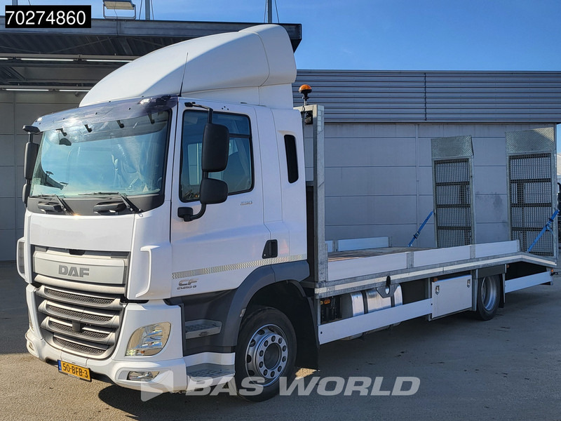 DAF CF 250 4X2 18tons NL-Truck Machine transporter Hydraulic ramps Euro 6 - شاحنة نقل سيارات شاحنة: صور 5 DAF CF 250 4X2 18tons NL-Truck Machine transporter Hydraulic ramps Euro 6 - شاحنة نقل سيارات شاحنة: صور 5