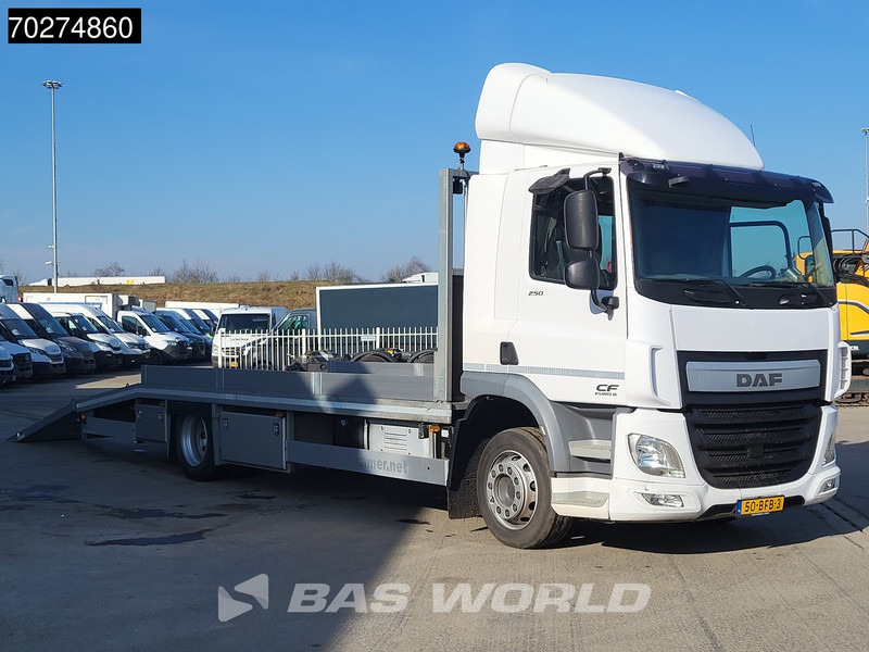 DAF CF 250 4X2 18tons NL-Truck Machine transporter Hydraulic ramps Euro 6 - شاحنة نقل سيارات شاحنة: صور 3 DAF CF 250 4X2 18tons NL-Truck Machine transporter Hydraulic ramps Euro 6 - شاحنة نقل سيارات شاحنة: صور 3