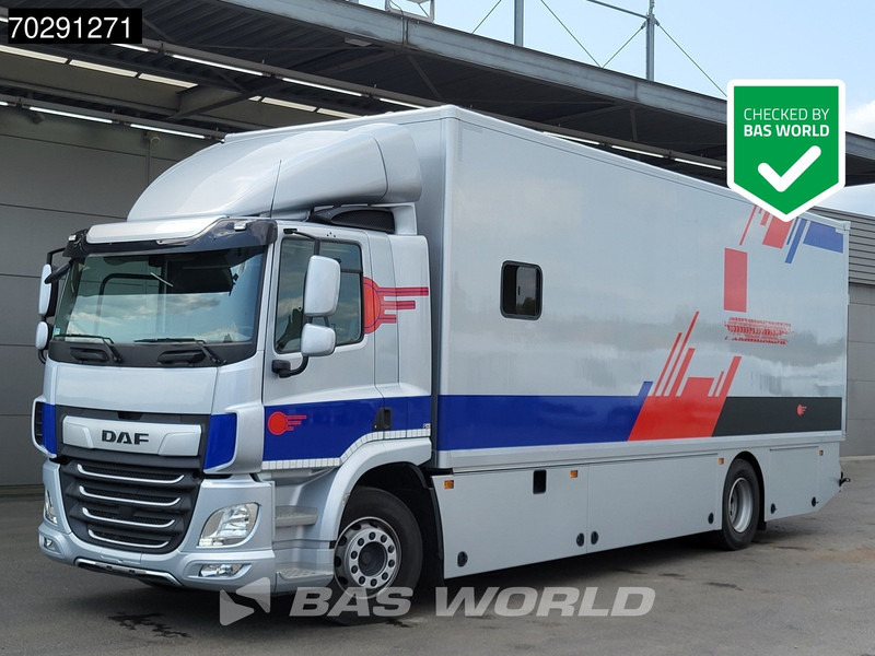 DAF CF 290 CF 4X2 19tons Mobile workshop 1500kg Ladebordwand Automatic ACC Euro 6 - بصندوق مغلق شاحنة: صور 1 DAF CF 290 CF 4X2 19tons Mobile workshop 1500kg Ladebordwand Automatic ACC Euro 6 - بصندوق مغلق شاحنة: صور 1