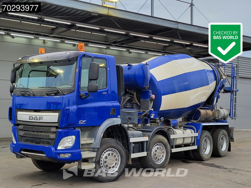 DAF CF 400 8X4 9m3 Stetter Mixer Big-Axle Steel Suspension Manual Euro 6 - شاحنة خلاطة خرسانة: صور 1 DAF CF 400 8X4 9m3 Stetter Mixer Big-Axle Steel Suspension Manual Euro 6 - شاحنة خلاطة خرسانة: صور 1