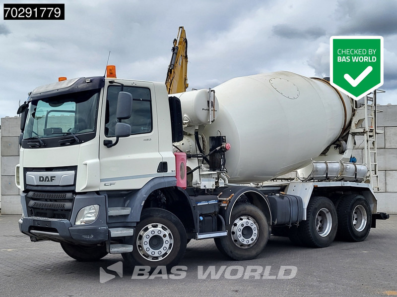 DAF CF 450 8X4 9m3 Intermix Putzmeister mixer Steelsuspension Automatic Euro 6 - شاحنة خلاطة خرسانة: صور 1 DAF CF 450 8X4 9m3 Intermix Putzmeister mixer Steelsuspension Automatic Euro 6 - شاحنة خلاطة خرسانة: صور 1