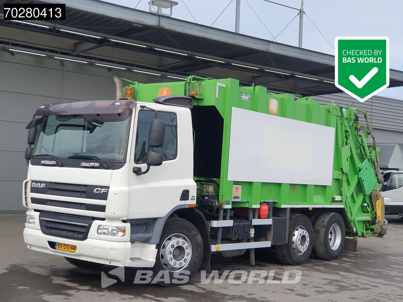 DAF CF75.250 6X2 NL -Truck Pusher2000CB011/Eurolift Lenkachse Euro 5 - شاحنة القمامة: صور 1 DAF CF75.250 6X2 NL -Truck Pusher2000CB011/Eurolift Lenkachse Euro 5 - شاحنة القمامة: صور 1