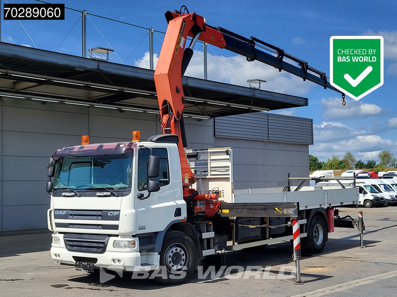 DAF CF75.310 4X2 Palfinger PK 32080 Euro 4 - شاحنات مسطحة, شاحنة كرين: صور 1 DAF CF75.310 4X2 Palfinger PK 32080 Euro 4 - شاحنات مسطحة, شاحنة كرين: صور 1