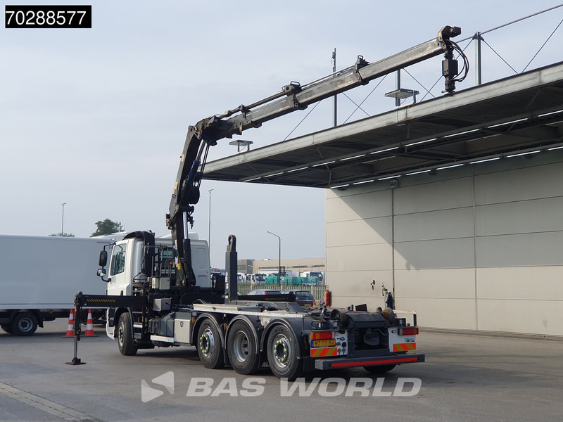 DAF CF85.360 8X2 NL-Truck HIAB 211 E-3 Hipro Crane + Hooklift Lift+steering Axle Automatic Euro 5 - شاحنة ذات الخطاف, شاحنة كرين: صور 2 DAF CF85.360 8X2 NL-Truck HIAB 211 E-3 Hipro Crane + Hooklift Lift+steering Axle Automatic Euro 5 - شاحنة ذات الخطاف, شاحنة كرين: صور 2