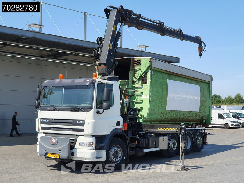 DAF CF85.360 8X2 NL-Truck Hiab 211 E-3 HIPRO Kran 21T Multilift Euro 5 - شاحنة ذات الخطاف, شاحنة كرين: صور 5 DAF CF85.360 8X2 NL-Truck Hiab 211 E-3 HIPRO Kran 21T Multilift Euro 5 - شاحنة ذات الخطاف, شاحنة كرين: صور 5