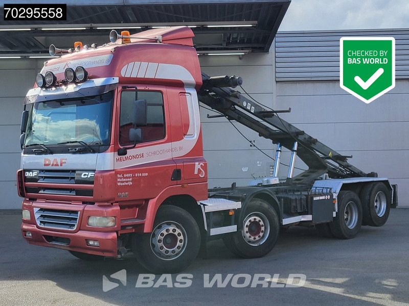 DAF CF85.380 8X2 30 Tonnes cable container system Lift-Axle Euro 3 - شاحنة - نظام الكابلات: صور 1 DAF CF85.380 8X2 30 Tonnes cable container system Lift-Axle Euro 3 - شاحنة - نظام الكابلات: صور 1