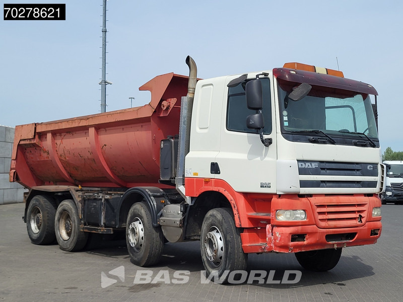 قلابات DAF CF85.410 8X4 17m3 tipper Big-Axle Manual Steelsuspension Euro 4: صور 7