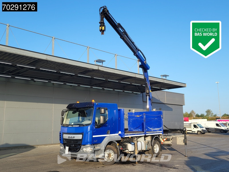 DAF LF 260 LF 4X2 HIAB 111 B-2 Hiduo Crane Automatic ACC Euro 6 - شاحنات مسطحة, شاحنة كرين: صور 1 DAF LF 260 LF 4X2 HIAB 111 B-2 Hiduo Crane Automatic ACC Euro 6 - شاحنات مسطحة, شاحنة كرين: صور 1