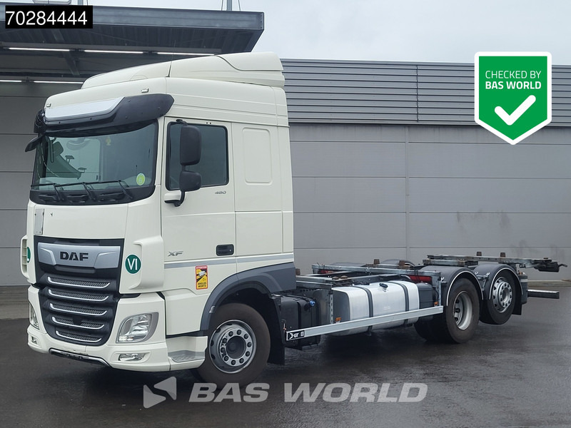 DAF XF 480 6X2 BDF Liftaxle Automatic ACC Euro 6 - شاحنات الحاويات/ جسم علوي قابل للتغيير شاحنة: صور 1 DAF XF 480 6X2 BDF Liftaxle Automatic ACC Euro 6 - شاحنات الحاويات/ جسم علوي قابل للتغيير شاحنة: صور 1