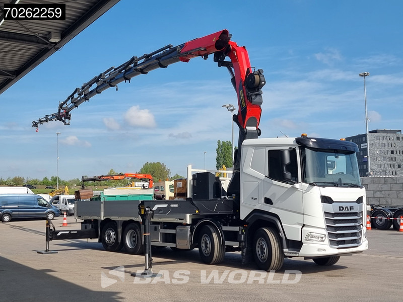 DAF XF 530 8X2 NEW Palfinger PK580 TEC Crane 8 + 4 Fly-jib Winch Retarder Lift+Lenkasche - شاحنات مسطحة, شاحنة كرين: صور 3 DAF XF 530 8X2 NEW Palfinger PK580 TEC Crane 8 + 4 Fly-jib Winch Retarder Lift+Lenkasche - شاحنات مسطحة, شاحنة كرين: صور 3