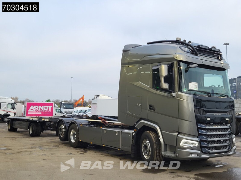 DAF XG 530 6X2 Combi HIAB Multilift ULT21S61-WMITF Lift + Steering Axle Retarder Euro 6 - شاحنة ذات الخطاف: صور 3 DAF XG 530 6X2 Combi HIAB Multilift ULT21S61-WMITF Lift + Steering Axle Retarder Euro 6 - شاحنة ذات الخطاف: صور 3