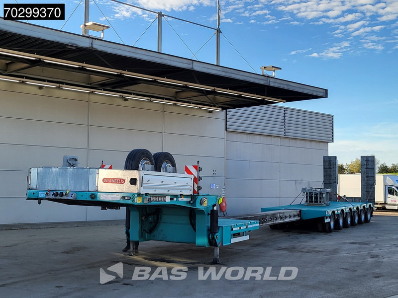 De Angelis 6SA00 Extendable750cm 6xSteeringaxle Hydraulic Neck Ramps - عربة مسطحة منخفضة نصف مقطورة: صور 2 De Angelis 6SA00 Extendable750cm 6xSteeringaxle Hydraulic Neck Ramps - عربة مسطحة منخفضة نصف مقطورة: صور 2