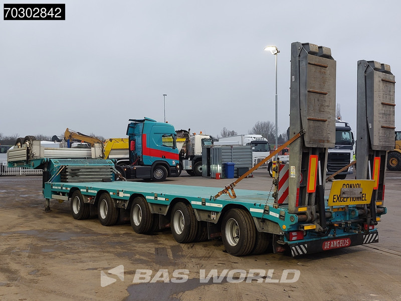 De Angelis D4S005 Extendable650cm 5xSteeringaxle Hydraulic Neck Ramps - عربة مسطحة منخفضة نصف مقطورة: صور 3 De Angelis D4S005 Extendable650cm 5xSteeringaxle Hydraulic Neck Ramps - عربة مسطحة منخفضة نصف مقطورة: صور 3