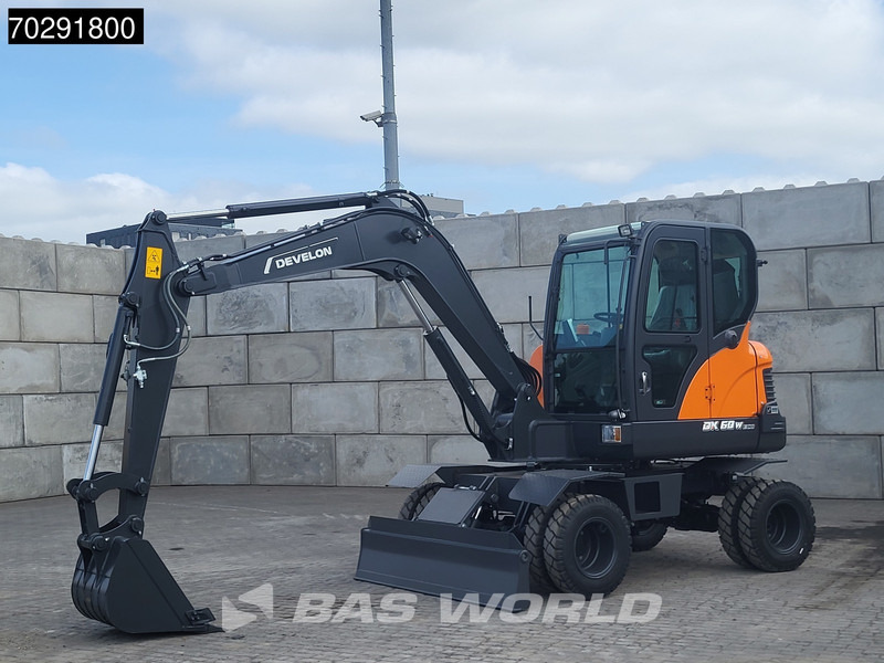 Develon DX60 WN ECO-1 A/C - حفارة على عجلات: صور 2 Develon DX60 WN ECO-1 A/C - حفارة على عجلات: صور 2