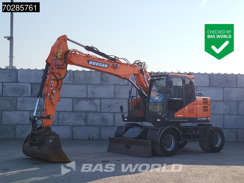 Doosan DX165W-5 DUTCH MACHINE - حفارة على عجلات: صور 1 Doosan DX165W-5 DUTCH MACHINE - حفارة على عجلات: صور 1
