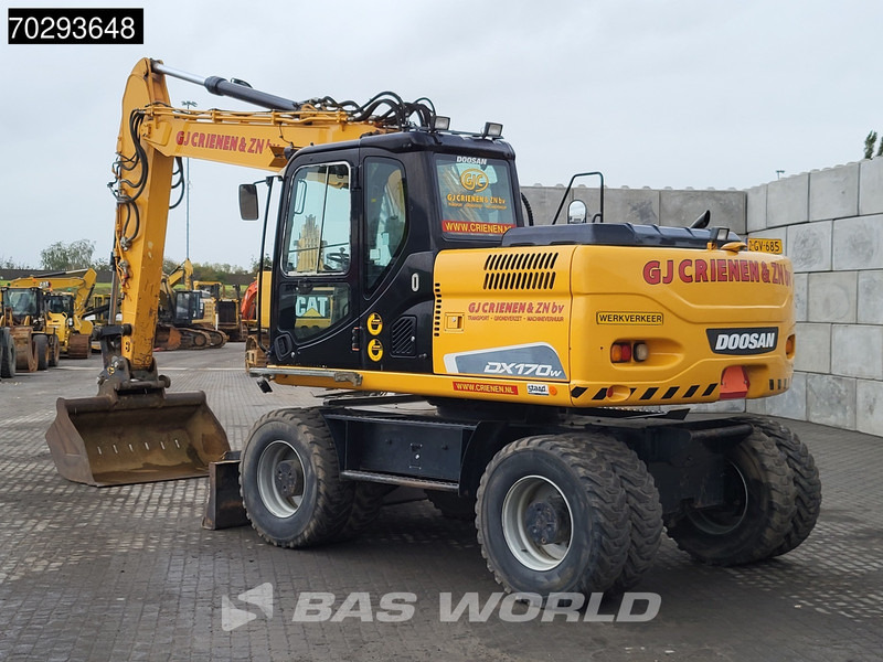 Doosan DX170 W - حفارة على عجلات: صور 2 Doosan DX170 W - حفارة على عجلات: صور 2