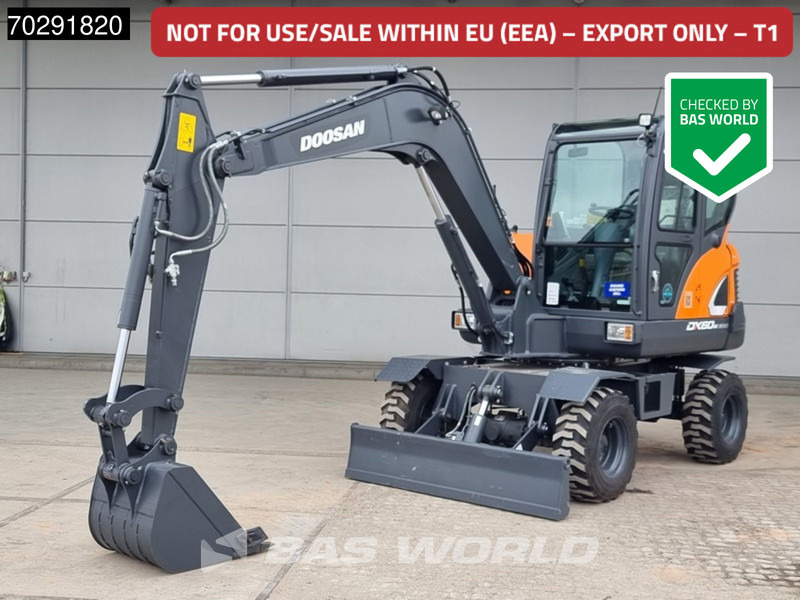 Doosan DX60W A/C - NEW UNUSED - حفارة على عجلات: صور 1 Doosan DX60W A/C - NEW UNUSED - حفارة على عجلات: صور 1