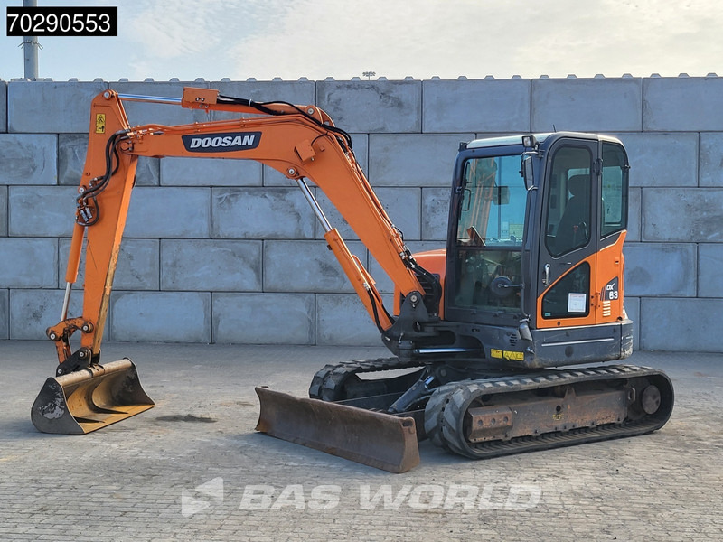 Doosan DX63-3 - حفارة مصغرة: صور 3 Doosan DX63-3 - حفارة مصغرة: صور 3