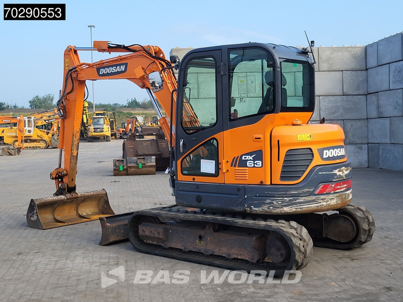 Doosan DX63-3 - حفارة مصغرة: صور 5 Doosan DX63-3 - حفارة مصغرة: صور 5