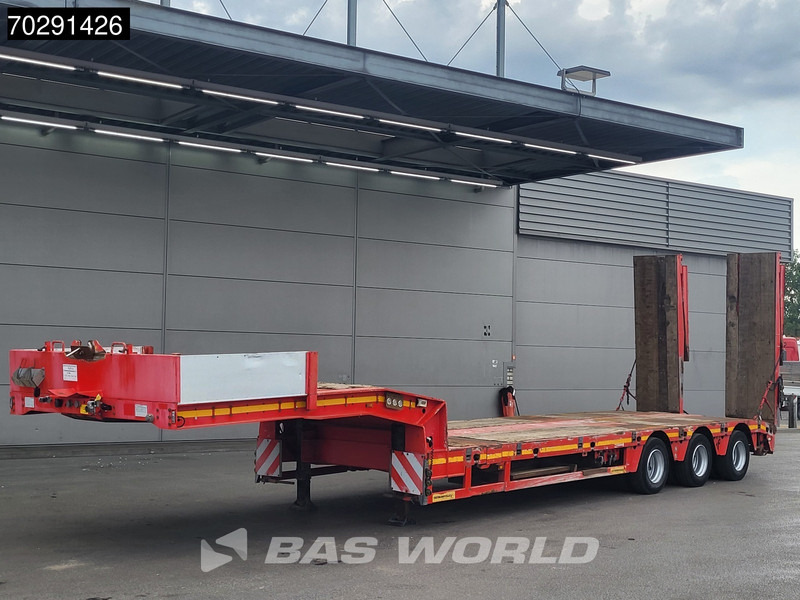 Faymonville STZ-3AU Extendable 3xLenkachse RAMPS - عربة مسطحة منخفضة نصف مقطورة: صور 3 Faymonville STZ-3AU Extendable 3xLenkachse RAMPS - عربة مسطحة منخفضة نصف مقطورة: صور 3