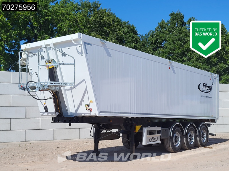 Fliegl SDS02 3 axles 50m3 ALU Liftachse - قلابة نصف مقطورة: صور 1 Fliegl SDS02 3 axles 50m3 ALU Liftachse - قلابة نصف مقطورة: صور 1