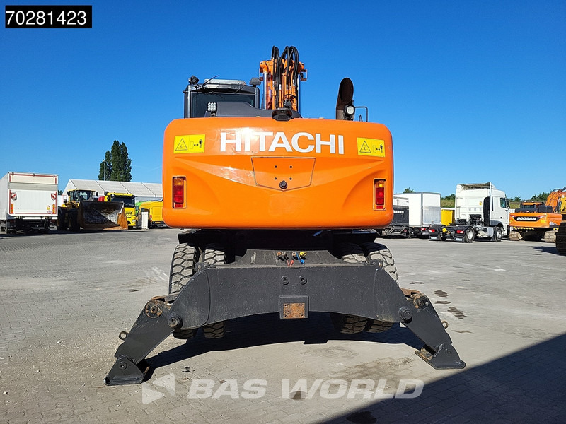 Hitachi ZX140W -5 OUTRIGGERS + BLADE - حفارة على عجلات: صور 5 Hitachi ZX140W -5 OUTRIGGERS + BLADE - حفارة على عجلات: صور 5