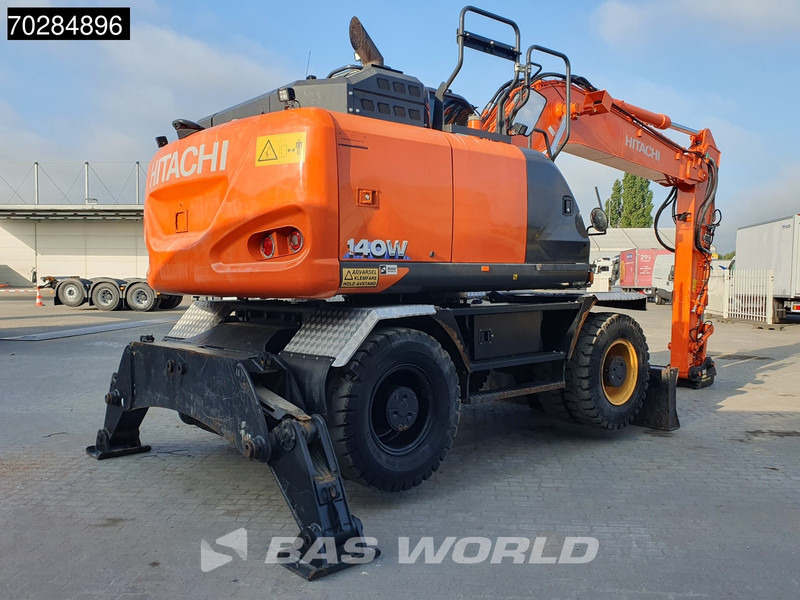 Hitachi ZX140W -6 OUTRIGGERS + BLADE - حفارة على عجلات: صور 5 Hitachi ZX140W -6 OUTRIGGERS + BLADE - حفارة على عجلات: صور 5